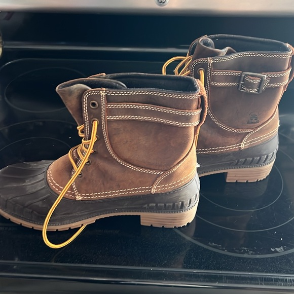 Kamik Evelyn size 10 Winter Boots in Dark Brown Like New - Picture 3 of 6